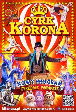 Sandomierz Wydarzenie Inne wydarzenie Cyrk Korona - Nowy Program 2026 - Cyrkowe Podróże