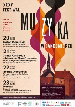 Sandomierz Wydarzenie Festiwal karnet 20-23.08