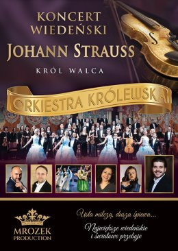 Dwikozy Wydarzenie Koncert Koncert Wiedeński - Johann Strauss Gala: Orkiestra Królewska - Król Walca